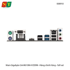 Mainboard Gigabyte GA-H610M-H DDR4 – Bo Mạch Chủ M-ATX – Hỗ Trợ Intel Gen 12/13 – Chính Hãng – Full VAT