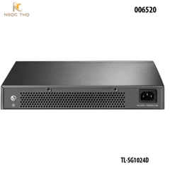 Chia mạng Switch TP-Link SG1024D – Bộ Chia Mạng Tplink 24 Cổng Gigabit 10/100/1000Mbps – Vỏ Kim Loại – Chính Hãng