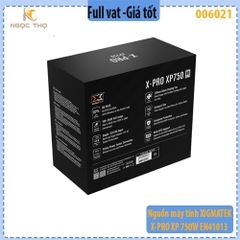 Nguồn máy tính XIGMATEK X-PRO XP750 EN41013 ( Màu đen ) - hàng chính hãng - full vat