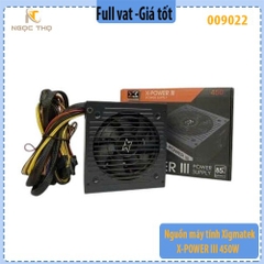 Nguồn máy tính Xigmatek X-POWER III 450W – Hàng chính hãng – Full VAT
