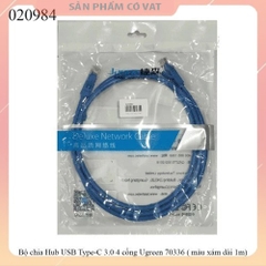Dây cáp mạng CAT6 UTP dài 1M màu xanh JASOZ T-E113