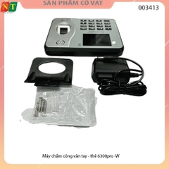 Máy chấm công vân tay Ronald Jack 6300Pro-Wifi - Full vat (Hỗ trợ cài đặt qua ultraview)