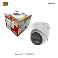 Camera HIKVISION DS-2CE78D0T-LTS 2MP – Có màu ban đêm – Mic & loa – Hồng ngoại 40m – Chính hãng – Full VAT