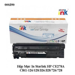 Hộp Mực In dùng HP CE278A / 326 / 328 / 726 / 728 ( Hộp mực 78A ) - Hàng chính hiệu StarInk - Full Vat - Có lỗ đổ mực