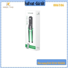 Kìm bấm mạng Veggieg V-E103 – VE103  Bấm / tuốt / cắt RJ45 / RJ11 / RJ12 – Thép tôi cứng – Full VAT
