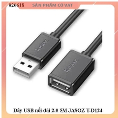 Dây USB nối dài 2.0 5.0M JASOZ T-D124 chính hãng