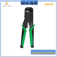 Kìm bấm mạng Veggieg V-E103 – VE103  Bấm / tuốt / cắt RJ45 / RJ11 / RJ12 – Thép tôi cứng – Full VAT