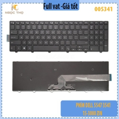 Bàn phím laptop dell  5547 3541 15-3000 ZIN - Keyboard Dell Inspiron 15-5547 / 3541 / 15-3000 Series (ZIN, có khung)