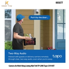 TP-LINK Tapo C410KIT | Camera WiFi Anh Ninh Năng Lượng Mặt Trời Độ Phân Giải 2K