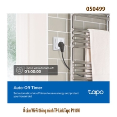 Ổ cắm Wi‑Fi thông minh TP‑Link Tapo P110M – Mini, giám sát năng lượng, tích hợp Matter - hàng chính hãng - full vat
