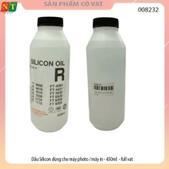 Dầu Silicon dùng cho máy photo / máy in - 450ml  - full vat