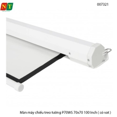 Màn chiếu treo tường DALITE P70WS 100” ( 70x70 | 178×178cm) – Kéo tay – Tỷ lệ 1:1 – Chính hãng – Full VAT