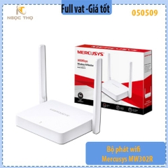 Bộ phát wifi Mercusys MW302R tốc độ 300Mbps, phù hợp cho gia đình