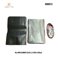 Box HDD 2.5″ Gloway G22U3 - Hộp Ổ Cứng 2.5 inch GLOWAY G22U3 – USB 3.0 | Màu Đen Sang Trọng – Tốc Độ Cao