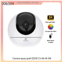Camera WiFi Thông Minh 5MP EZVIZ H6 3K 5M- Hàng Chính Hãng - full vat