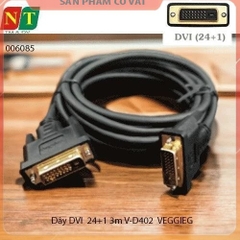 Dây DVI 24+1 3m V-D402 VEGGIEG Phụ Kiện Chính Hãng