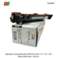 Hộp Mực In StarInk Brother TN1010 / 1020 / 1035 / 1040 / 1095 / LT201 – Chính Hiệu – Có Lỗ Đổ Mực – Full VAT