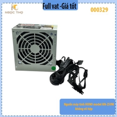 Nguồn máy tính HUNO model HN-250W - không vỏ hộp -  Chính hãng  - full vat