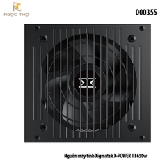Nguồn máy tính Xigmatek X-POWER III 650w - hàng chính hãng  - full vat