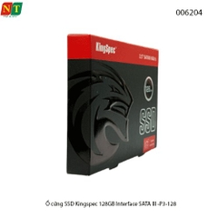 Ổ Cứng SSD Kingspec 128GB SATA III – Đọc ~500MB/s – Chính hãng – Full VAT