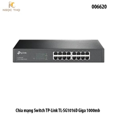 Switch TP-Link TL-SG1016D – Bộ Chia Mạng Tplink 16 Cổng Gigabit 10/100/1000Mbps – Plug & Play – Chính Hãng – Full VAT