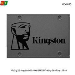 Ổ cứng SSD Kingston A400 480GB SATA III 2.5 inch – tốc độ 500/450MBs – chính hãng – full VAT