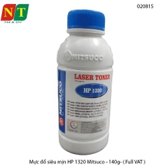 Combo 10 lọ Mực đổ siêu mịn HP 1320 Mitsuco – 130g/lọ – Tặng 01 nắp đổ mực – Hàng chính hiệu – Full VAT
