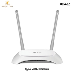 Bộ Phát WiFi TP-Link WR840N – Router WiFi Chuẩn N 300Mbps – 2 Ăng-ten Ngoài – Chính Hãng - có hỗ trợ cài đặt - full vat