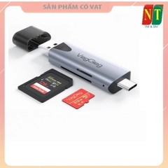 Đầu Đọc Thẻ Nhớ Đa Năng USB/TypeC 2 in1 VEGGIEG V-C305