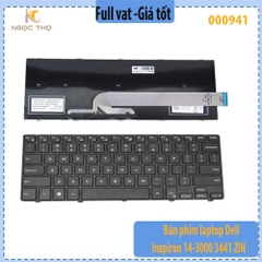 Bàn phím laptop Dell 3441 3442 3443 3451 3458 3459 3467 3468 5442 5443 7447 – Hàng zin – Không đèn - full vat