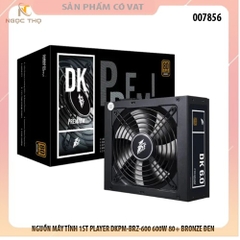 Nguồn máy tính 1ST PLAYER DKPM-BRZ-600 600W – Chuẩn 80 Plus Bronze – Full Modular – Hàng chính hãng