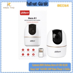 Camera WiFi Dahua Hero A1 DH-H2AE – Xoay 360° – Full HD 2MP – Đàm Thoại 2 Chiều – Chính Hãng – Full VAT