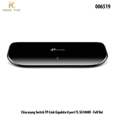 Switch TP-Link TL-SG1008D – Bộ Chia Mạng 8 Cổng Gigabit 10/100/1000Mbps – Plug & Play – Chính Hãng – Full VAT