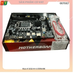 Main H110 K GIGA  DDR4 NK - VGA HDMI - Mạch chính vi tính H110 - full vat