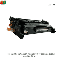Hộp mực Mitsuco CF276A / CF259A – Có chip 057 / 76A – Hỗ trợ lỗ đổ mực & đổ thải – Full VAT