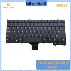 Bàn phím laptop dell latitude e7440 không led zin dùng chung e7240 e7420 12 7000