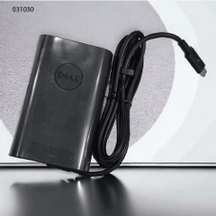 Sạc laptop Dell Type-C 65W hình Ovan – TTA HA65NM170 – kèm dây nguồn – chính hiệu | full VAT