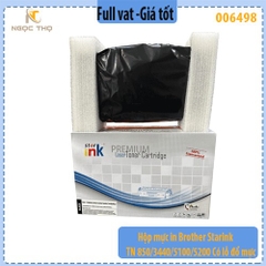 Hộp mực in Brother Starink TN 850 / 3440 / 5100 / 5200 có lỗ đổ mực - Hàng chính hiệu - full vat