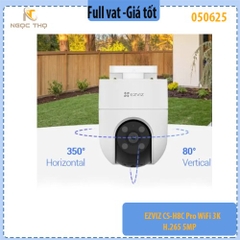Camera IP WiFi Quay Quét EZVIZ H8C PRO 3K – 5MP – Có Màu Ban Đêm – Cảnh Báo Còi & Đèn – Đàm Thoại 2 Chiều