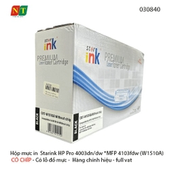 Hộp mực in  Starink HP Pro 4003dn/dw *MFP 4103fdw - W1510A - 151A - Có chíp - hàng chính hiệu - Full vat