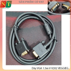 Dây VGA 1.5m V-V202 VEGGIEG – Truyền Hình Ảnh Sắc Nét, Độ Ổn Định Cao