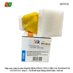Hộp mực màu Starink – Cyan (C) CB541A / CE321A / CF211A – Canon CRG-116C/316C/416C/716C/131C/331C/731C - chính hiệu