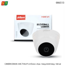 Camera dome Dahua HAC-T1A21P 2.0MP –nhỏ gọn, hình ảnh rõ nét chính hãng, Full vat
