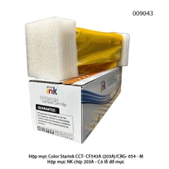 Hộp mực Starink CF543A (203A) / CRG-054 – Magenta (M) – Có chip 203A – Lắp là in – Chính hiệu | Full VAT
