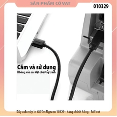 Dây usb máy in dài 5m Ugreen 10329 - hàng chính hãng - full vat