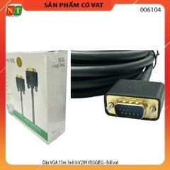 Dây VGA 15m 3+6 V-V209 VEGGIEG - full vat