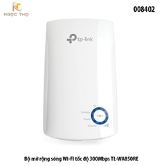 Bộ Mở Rộng Sóng Wi-Fi TP-Link TL-WA850RE – Tốc Độ 300Mbps – Cắm Tường Nhỏ Gọn – Chính Hãng – ( Kích sóng 850re )