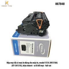 Hộp mực Inknet 151A (W1510A) (NT-CH1510) – Đã có mực – Có lỗ đổ mực – Dùng cho HP 4003/4103 – Full VAT