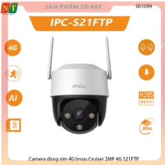 Camera dùng sim 4G Imou Cruiser 2MP 4G S21FTP - Hàng chính hãng - full vat