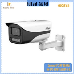 Camera IP DAHUA DH-IPC-HFW1239MP-A-IL (2MP) – Smart Dual Light – Hồng Ngoại 60m – Mic Tích Hợp - hàng chính hãng